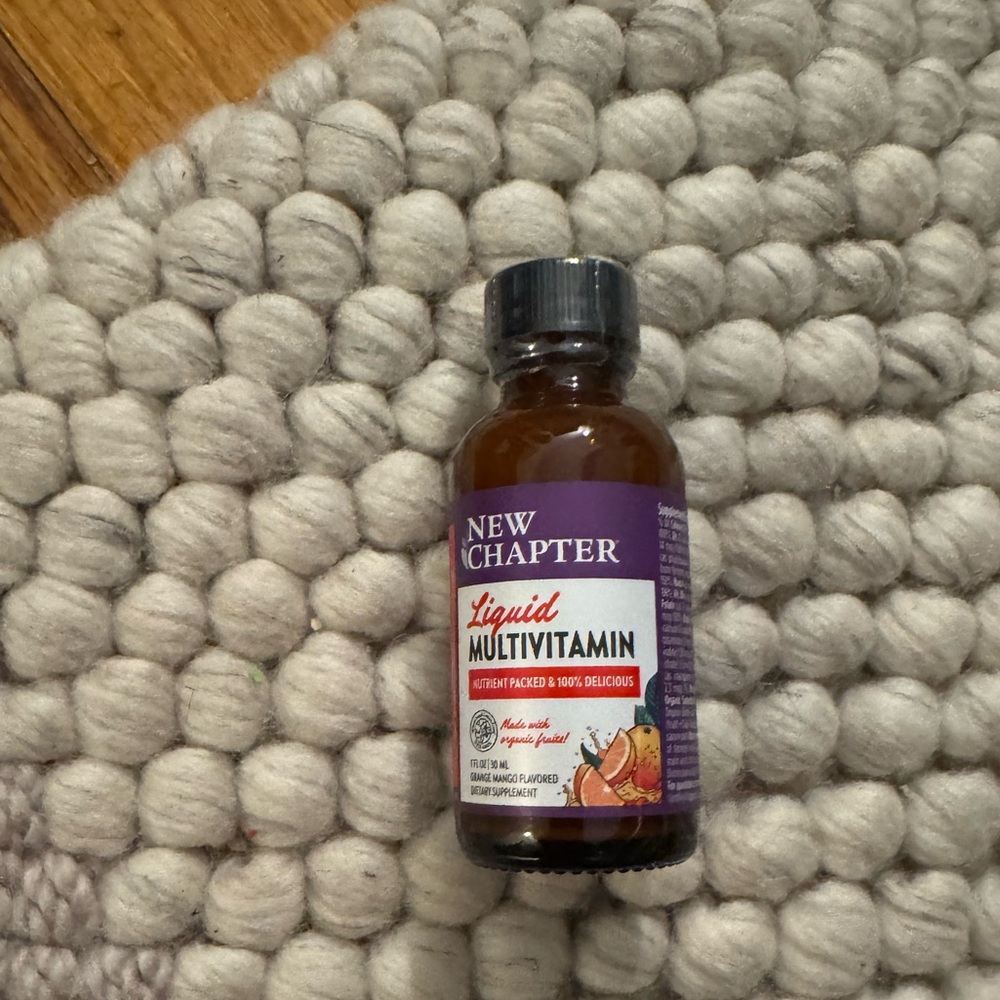 New Chapter Liquid Multivitamin Nutrient Packed